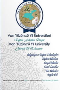 Yüzüncü Yıl Üniversitesi Eğitim Fakültesi Dergisi-Cover