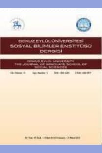 Dokuz Eylül Üniversitesi Sosyal Bilimler Enstitüsü Dergisi-Cover