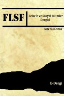 FLSF Felsefe ve Sosyal Bilimler Dergisi-Cover