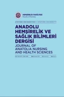Anadolu Hemşirelik ve Sağlık Bilimleri Dergisi-Cover