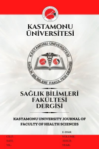 Kastamonu Üniversitesi Sağlık Bilimleri Fakültesi Dergisi-Cover