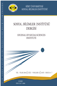 Siirt Üniversitesi Sosyal Bilimler Enstitüsü Dergisi-Cover
