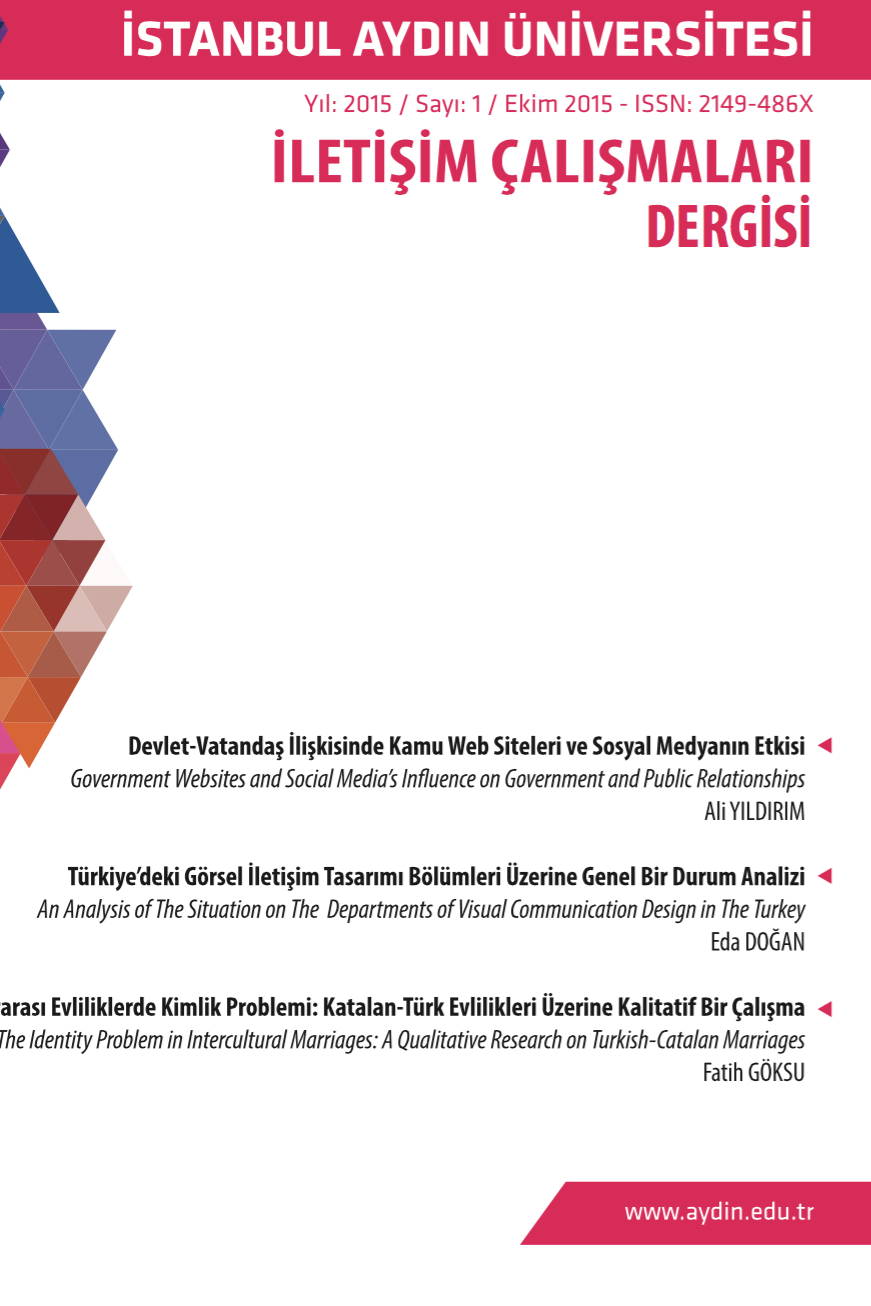 İletişim Çalışmaları Dergisi-Cover