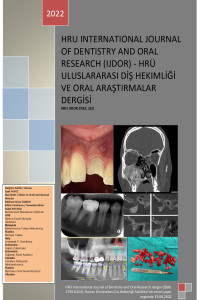 HRÜ Uluslararası Diş Hekimliği ve Oral Araştırmalar Dergisi