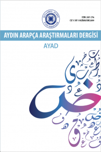Aydın Arapça Araştırmaları Dergisi-Cover
