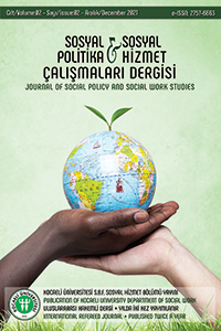 Sosyal Politika ve Sosyal Hizmet Çalışmaları Dergisi-Cover
