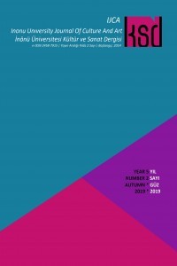 İnönü Üniversitesi Kültür ve Sanat Dergisi-Cover