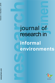 İnformal Ortamlarda Araştırmalar Dergisi-Cover