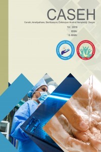 Cerrahi Ameliyathane Sterilizasyon Enfeksiyon Kontrol Hemşireliği Dergisi-Cover