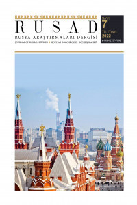 Rusya Araştırmaları Dergisi-Cover