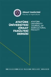 Atatürk Üniversitesi Ziraat Fakültesi Dergisi-Cover