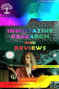International Journal of Innovative Research and Reviews-Cover