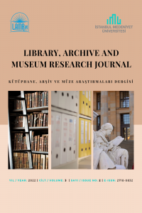 Library Archive and Museum Research Journal-Cover