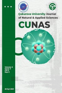Cukurova University Journal of Natural and Applied Sciences-Cover