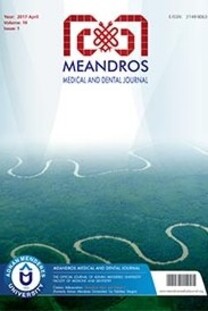 Meandros Medical And Dental Journal-Cover