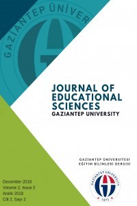Gaziantep Üniversitesi Eğitim Bilimleri Dergisi-Cover
