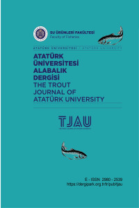 The Trout Journal of Atatürk University-Cover