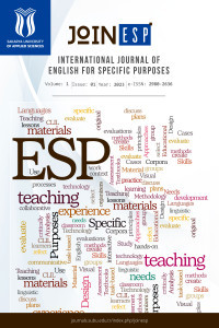 Uluslararası Özel Amaçlar için İngilizce Dergisi-Cover
