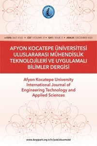 Afyon Kocatepe Üniversitesi Uluslararası Mühendislik Teknolojileri ve Uygulamalı Bilimler Dergisi-Cover