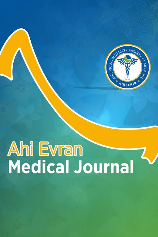 Ahi Evran Tıp Dergisi-Cover