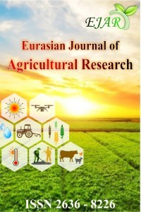 Eurasian Journal of Agricultural Research-Cover