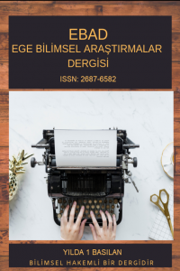 Ege Bilimsel Araştırmalar Dergisi-Cover