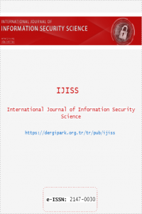 International Journal of Information Security Science-Cover