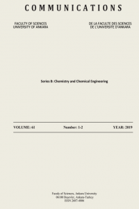 Communications Faculty of Sciences University of Ankara Series B Chemistry and Chemical Engineering-Cover