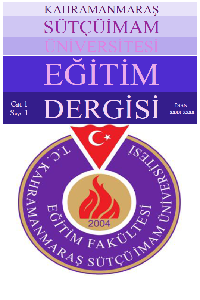 Kahramanmaraş Sütçü İmam Üniversitesi Eğitim Dergisi