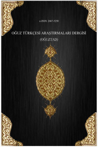 Oğuz Türkçesi Araştırmaları Dergisi-Cover