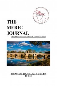 Meriç Uluslararası Sosyal ve Stratejik Araştırmalar Dergisi-Cover