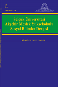 Selçuk Üniversitesi Akşehir Meslek Yüksekokulu Sosyal Bilimler Dergisi-Cover