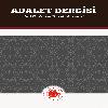 Adalet Dergisi -Cover