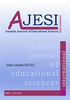 Anadolu Journal of Educational Sciences International -Cover