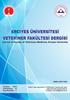 Erciyes Üniversitesi Veteriner Fakültesi Dergisi-Cover