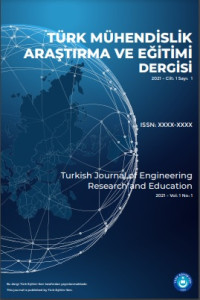Türk Mühendislik Araştırma ve Eğitimi Dergisi-Cover