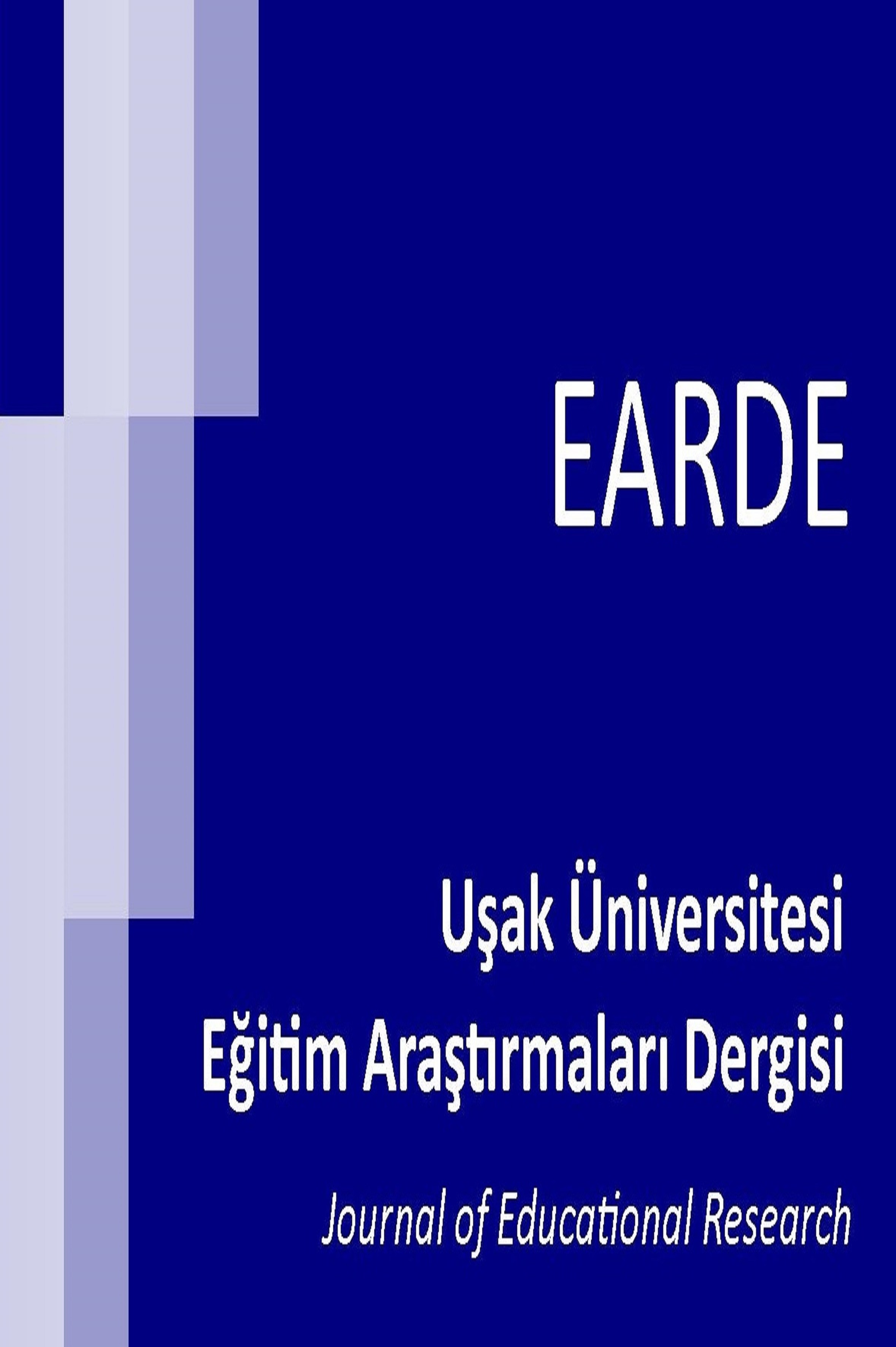 Uşak Üniversitesi Eğitim Araştırmaları Dergisi-Cover