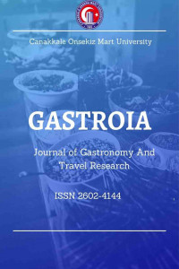 Gastroia: Journal of Gastronomy And Travel Research-Cover