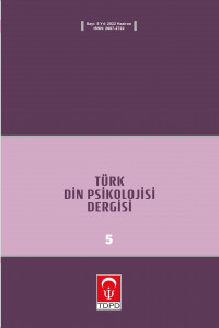 Türk Din Psikolojisi Dergisi-Cover