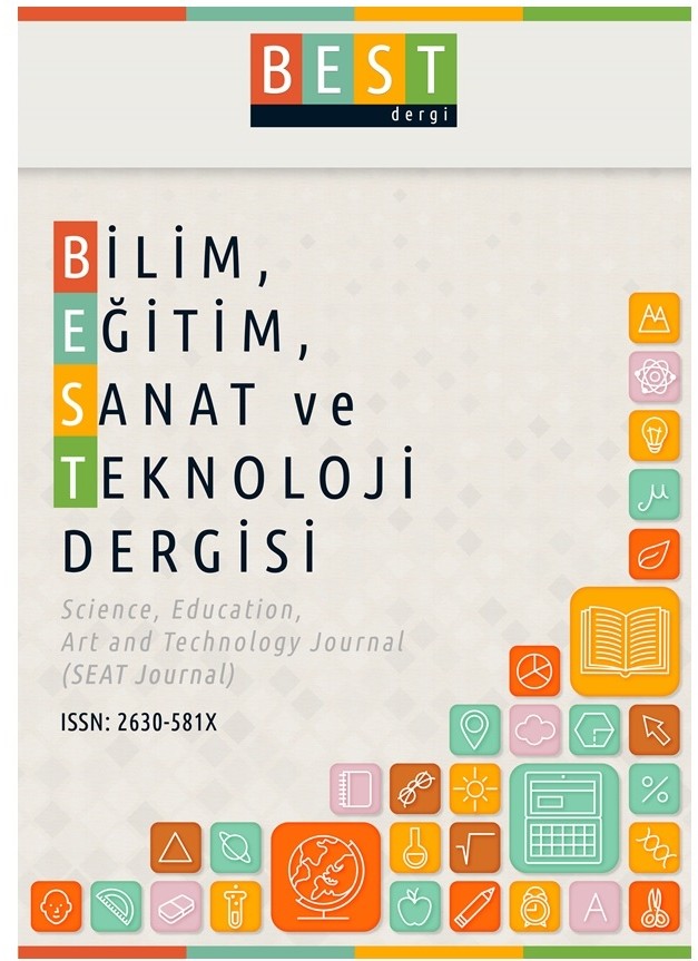 Bilim Eğitim Sanat ve Teknoloji Dergisi-Cover