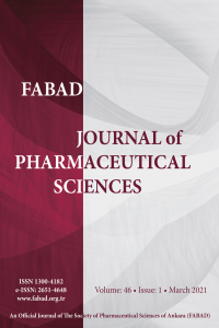 Fabad Eczacılık Bilimler Dergisi-Cover