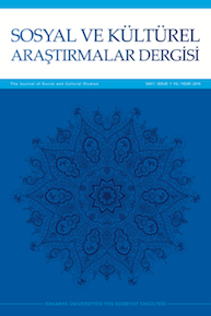 Sosyal ve Kültürel Araştırmalar Dergisi (SKAD)-Cover