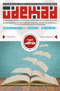 Uluslararası Dil Edebiyat ve Kültür Araştırmaları Dergisi-Cover