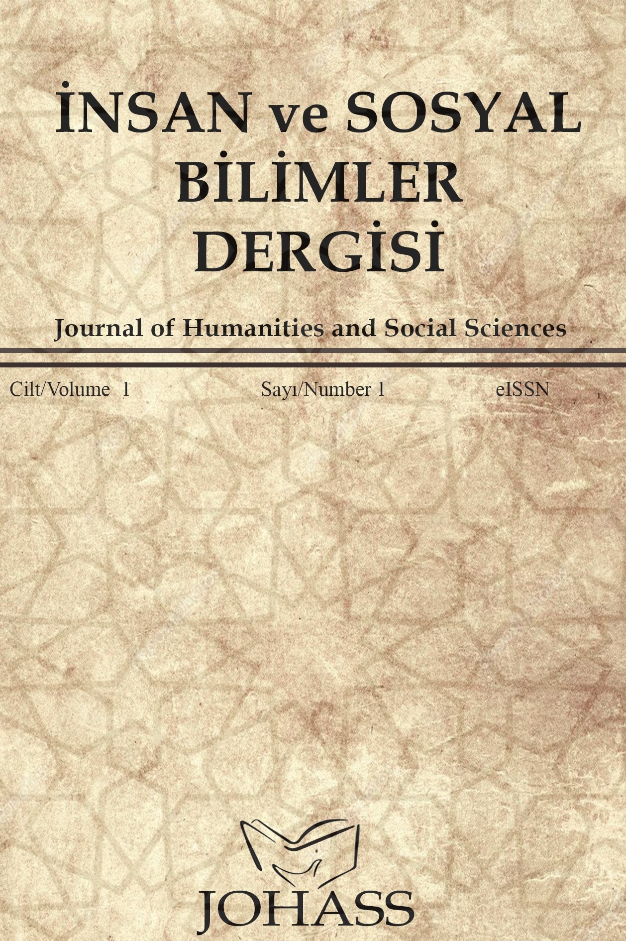 İnsan ve Sosyal Bilimler Dergisi-Cover