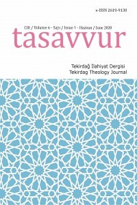 Tasavvur / Tekirdağ İlahiyat Dergisi-Cover