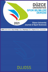 Düzce Üniversitesi Spor Bilimleri Dergisi-Cover