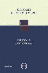 Kırıkkale Hukuk Mecmuası-Cover