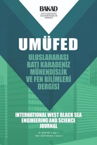 Uluslararası Batı Karadeniz Mühendislik ve Fen Bilimleri Dergisi-Cover