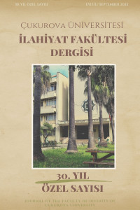 Çukurova Üniversitesi İlahiyat Fakültesi Dergisi (ÇÜİFD)
