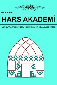 Hars Akademi Uluslararası Hakemli Kültür Sanat Mimarlık Dergisi-Cover